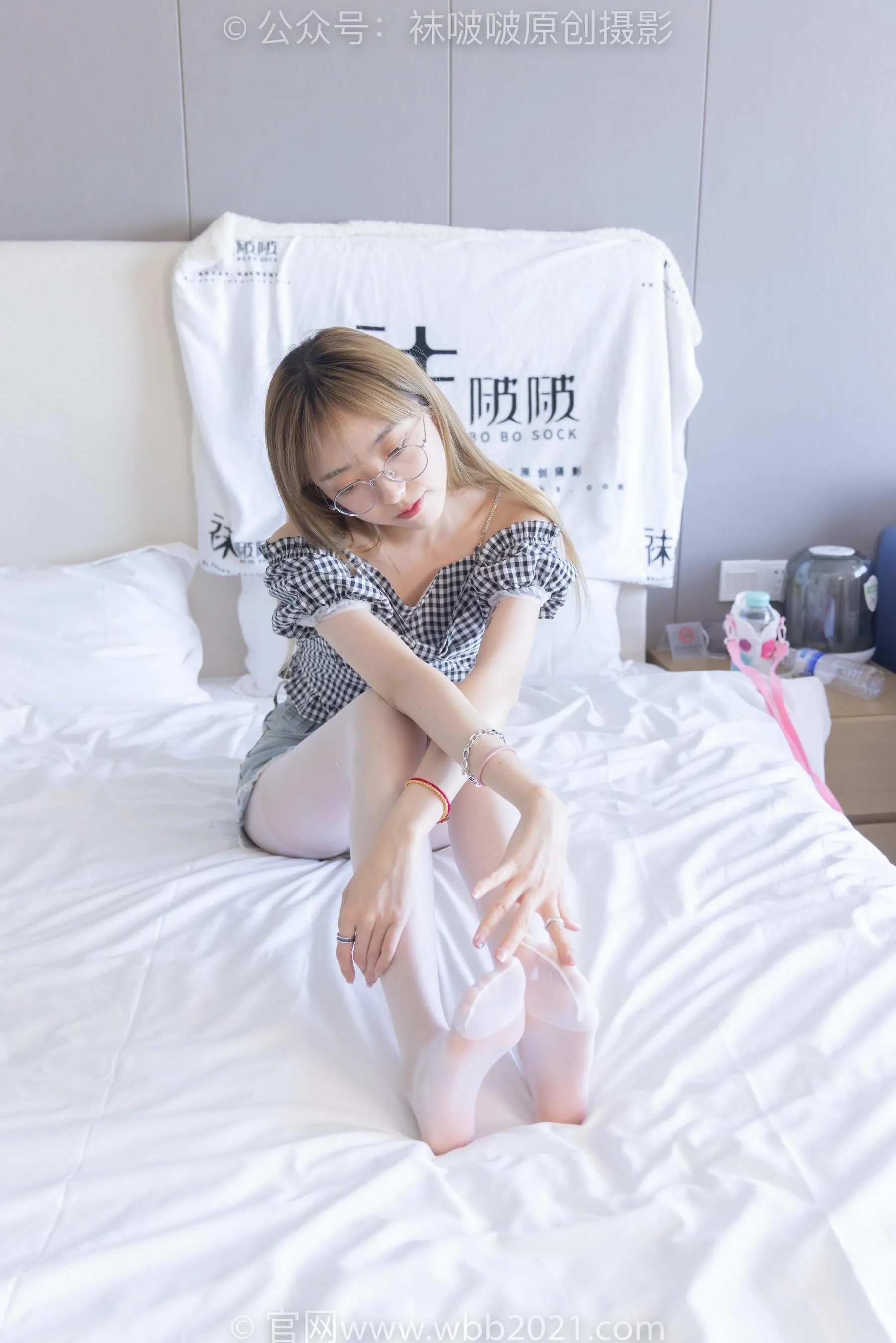 [BoBoSocks袜啵啵]NO.234 稚予-板鞋、白丝[23] [57P]插图1